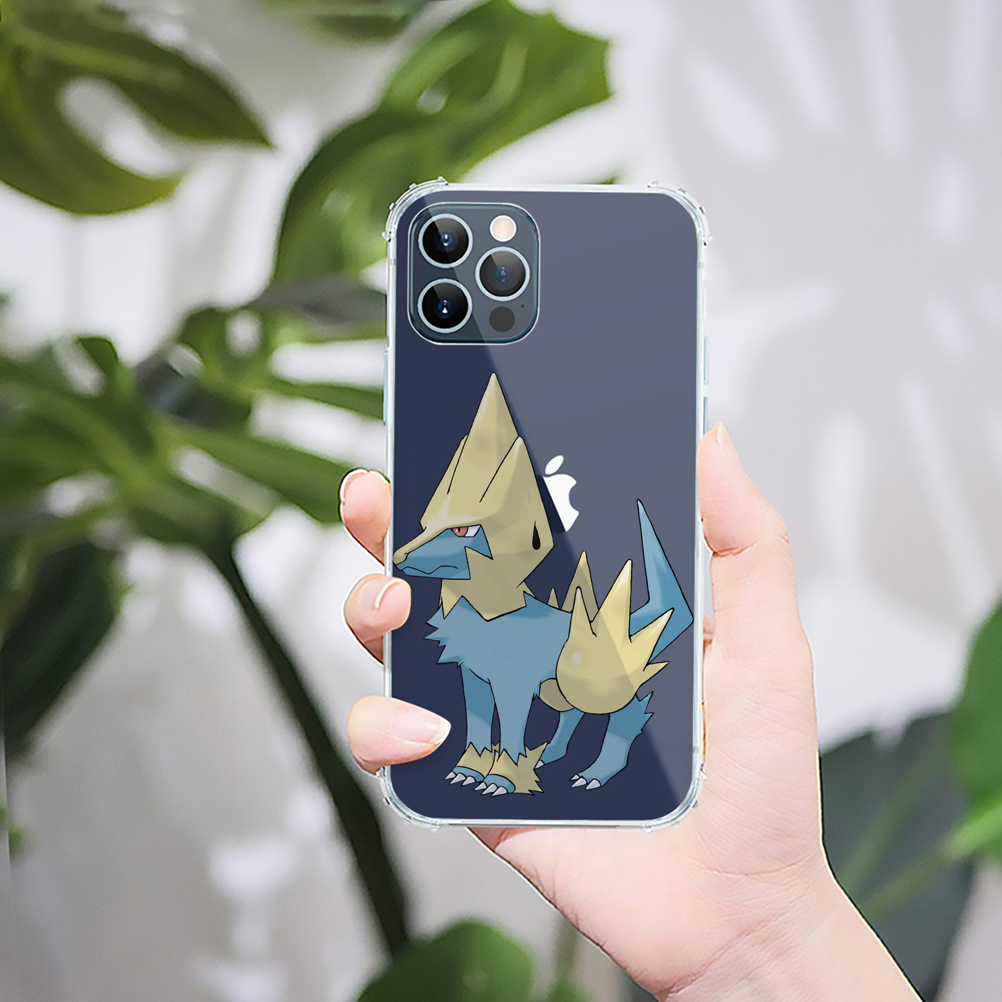 （画像用） ポケットモンスター Pokémon 【iPhone 12シリーズ対応】透明スマホケース（クリアソフトケース）